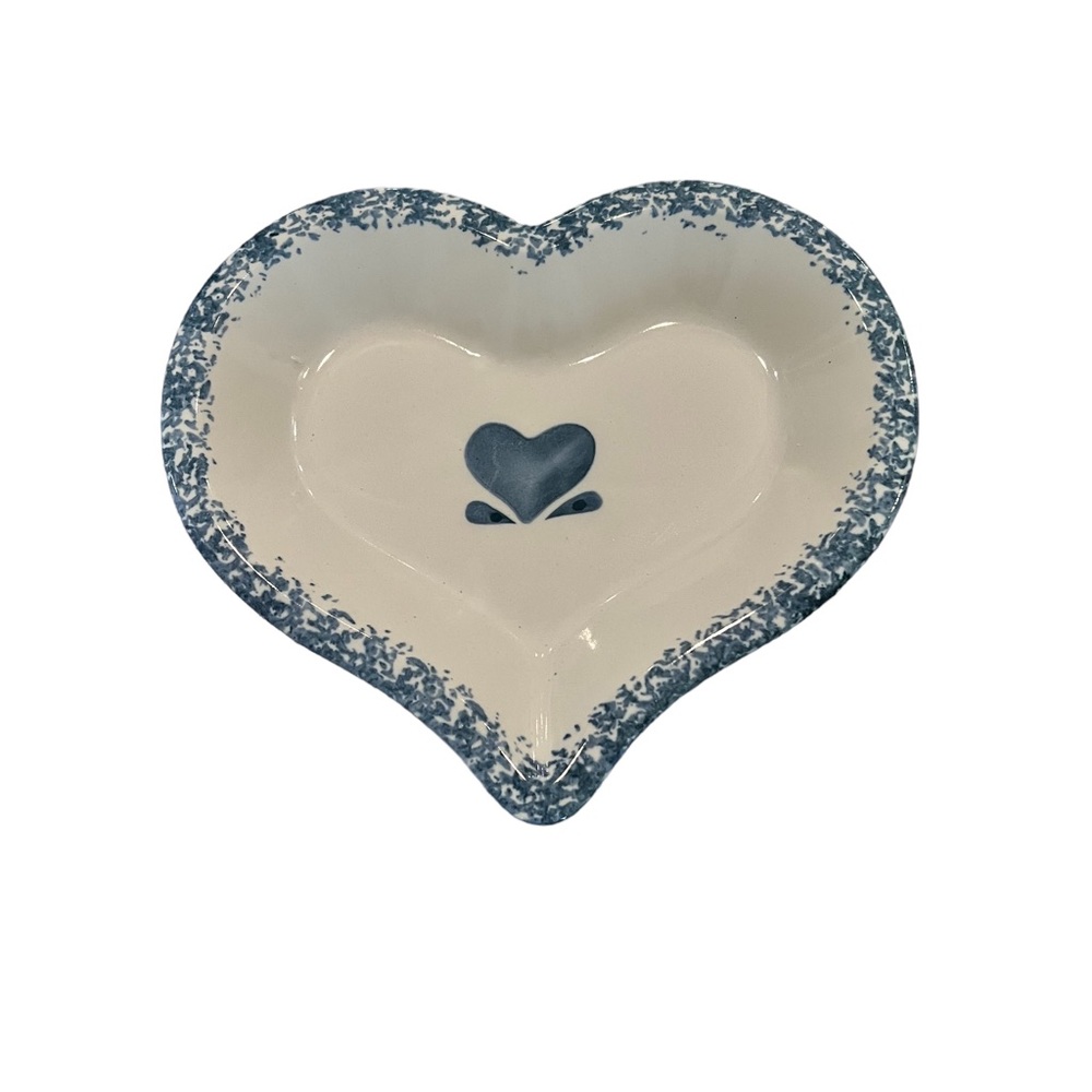 Vintage Chaparral ceramic heart shaped platter/bowl. Excellent condition.